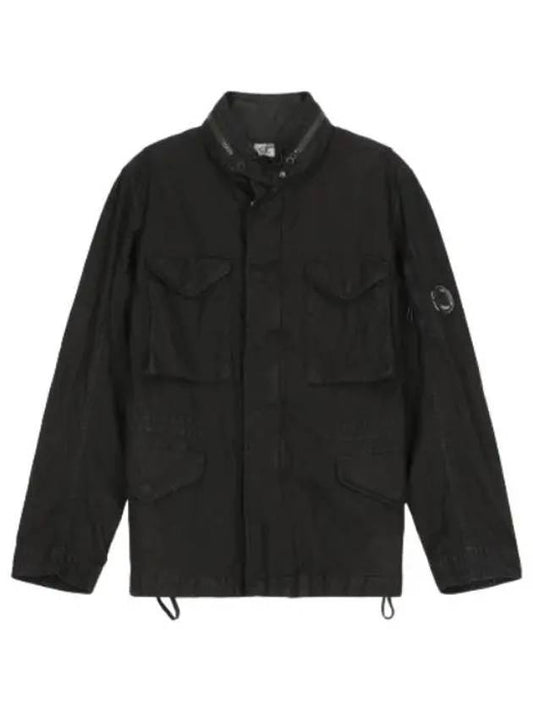 Pili Gum Field Jacket Black Jumper - CP COMPANY - BALAAN 1