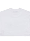 Slimfit Cotton Jersey Short Sleeve T-shirt White - STONE ISLAND - BALAAN 7