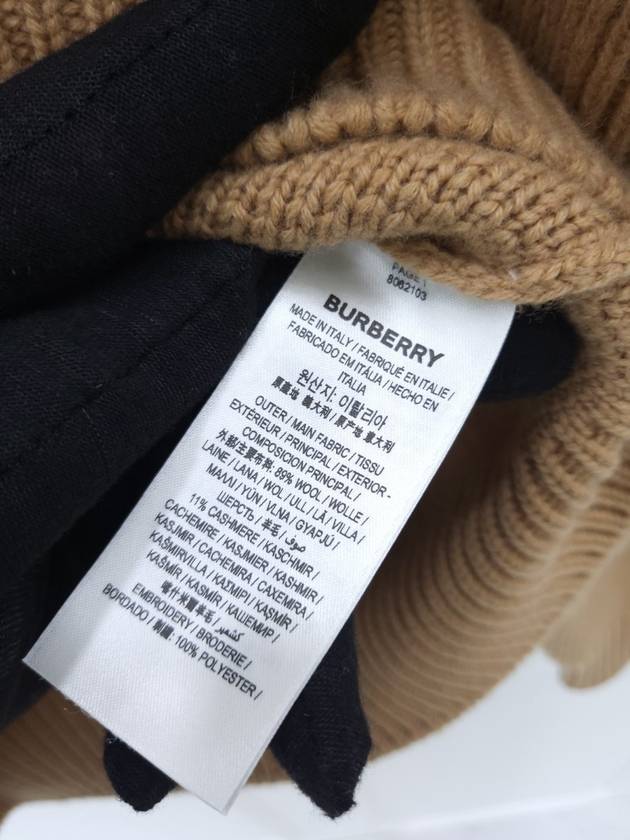 Logo embroidered sweater S - BURBERRY - BALAAN 3