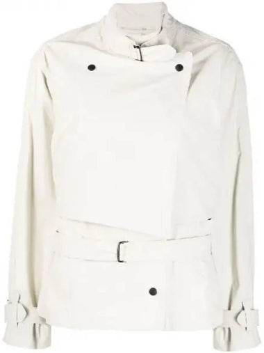 Ecru short trench coat - ISABEL MARANT - BALAAN 1