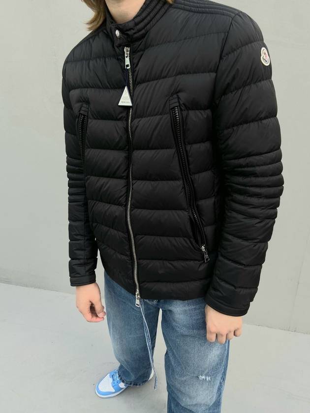 Amiot Short Down Padded Jacket Black - MONCLER - BALAAN 4