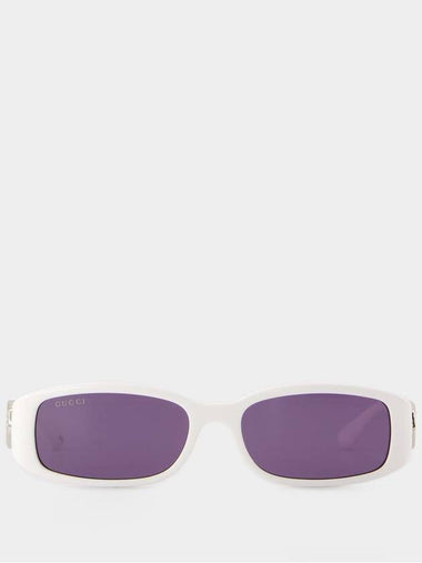 Gg1661s Sunglasses - Gucci - Acetate - White - GUCCI - BALAAN 1