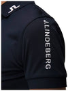 Women's Tour Tech Golf Polo Navy - J.LINDEBERG - BALAAN 4