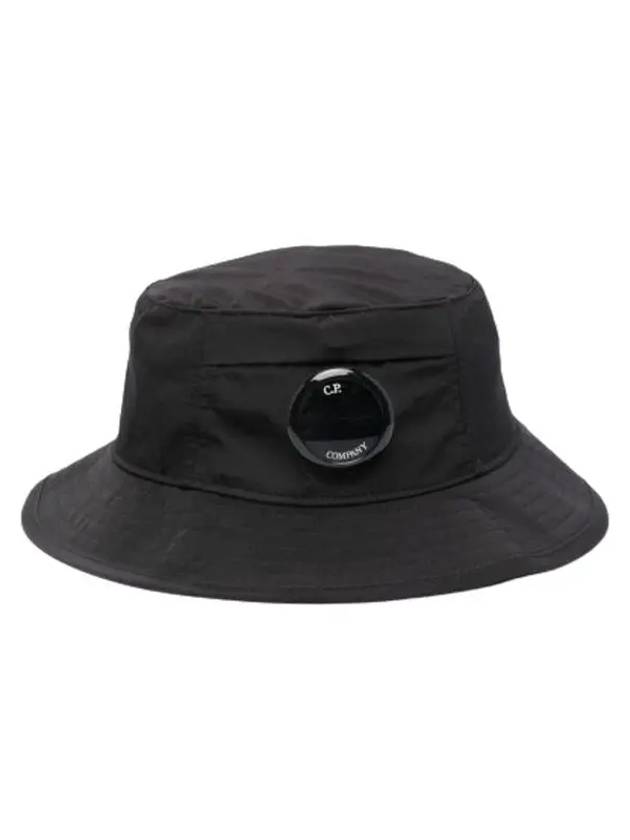 Chrome R Lens Bucket Hat Black - CP COMPANY - BALAAN 4