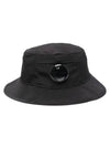 Chrome R Lens Bucket Hat Black - CP COMPANY - BALAAN 2