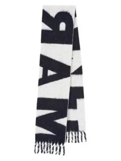 Loliana Two-toned Alpaca Muffler Midnight - ISABEL MARANT - BALAAN 2