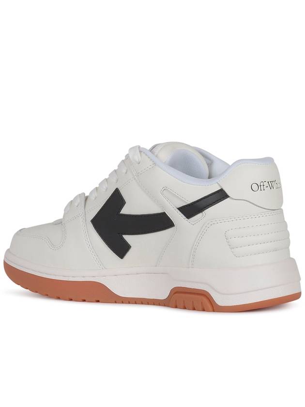 24 ss leather sneakers WITH ICONCI zip tie OMIA189C99LEA0110110 B0650994085 - OFF WHITE - BALAAN 4