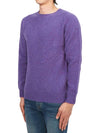 Shaggy Dog Knit Top Purple - HARLEY OF SCOTLAND - BALAAN 3