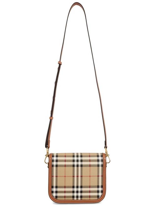 Elizabeth Check Pattern Small Cross Bag Beige - BURBERRY - BALAAN 4