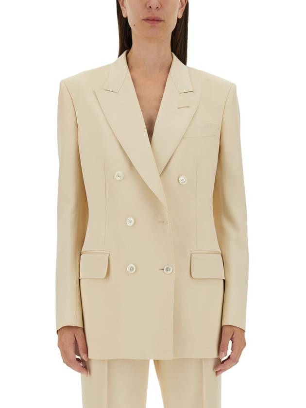 DOUBLE-BREASTED JACKET - TOM FORD - BALAAN 1