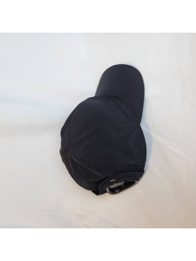 Chrome R Goggle Ball Cap Black - CP COMPANY - BALAAN 3