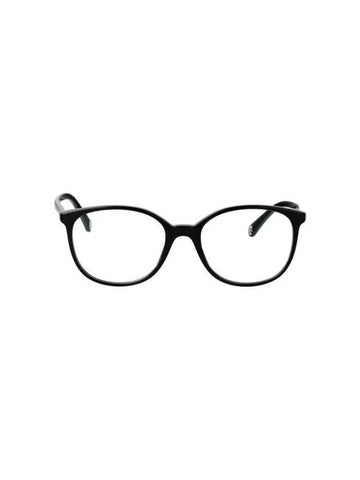 EYEWEAR Logo Temple Oval Frame Glasses 0CH3432 C501 - CHANEL - BALAAN 1