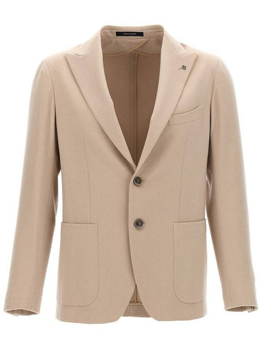 Tagliatore Single-Breasted Cashmere Blazer - TAGLIATORE - BALAAN 1