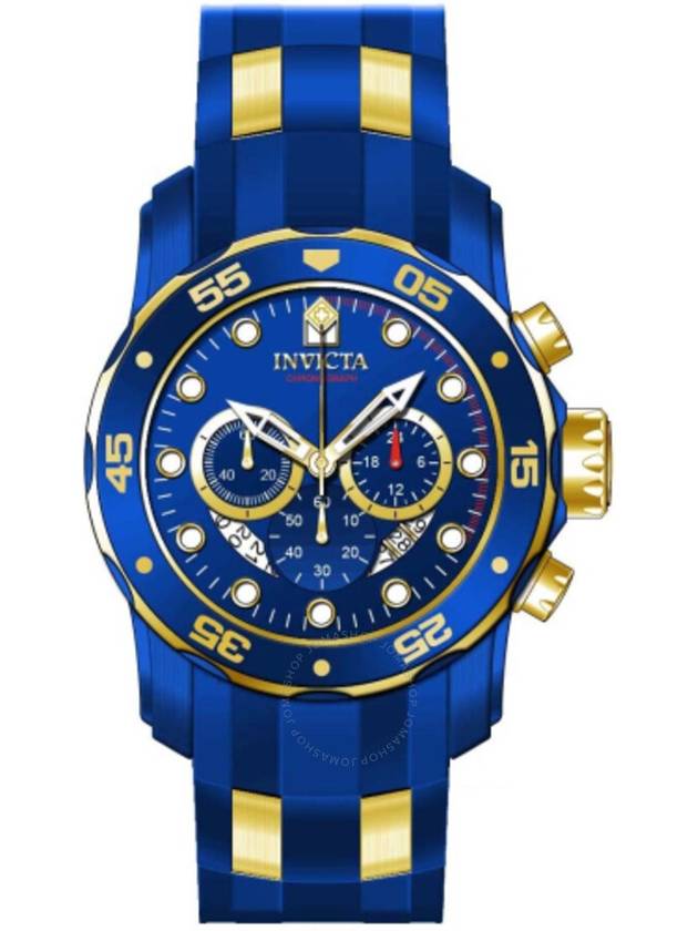 Invicta Pro Diver Chronograph Quartz Blue Dial Men's Watch 40934 - INVICTA - BALAAN 2