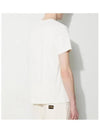 Raymond Logo Short Sleeve T-Shirt Chalk - A.P.C. - BALAAN 7