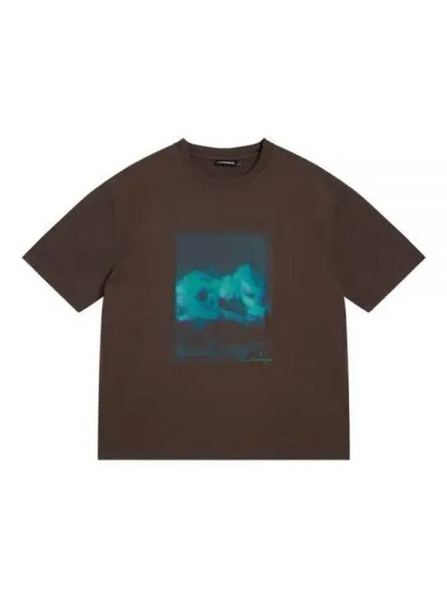 Walsh Boxy Print Tee FMJT08601 W020 Walsh T-Shirt - J.LINDEBERG - BALAAN 2