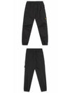 Wappen Patch Cargo Track Pants Black - STONE ISLAND - BALAAN 5