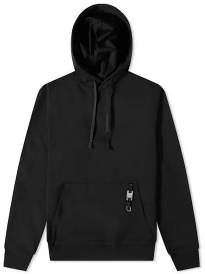 Roller Coaster Buckle Detail Hoodie Black - 1017 ALYX 9SM - BALAAN 2