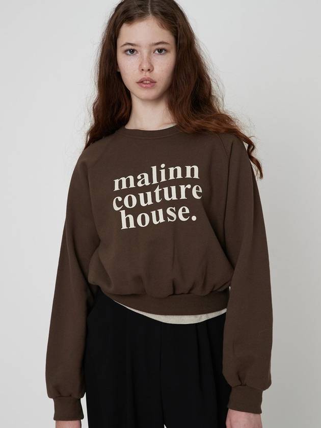 French Raglan Sweatshirt Brown - MALINN - BALAAN 2