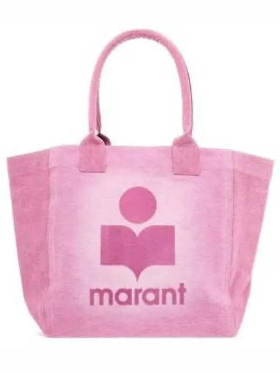 Yenky Small Cotton Tote Bag Pink - ISABEL MARANT - BALAAN 2