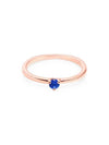 Stellar Solitaire Ring Blue Gold - PANDORA - BALAAN 2