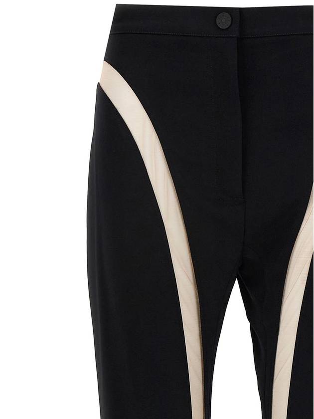 Mugler Mesh Insert Leggings - MUGLER - BALAAN 3