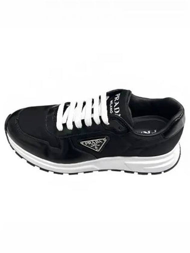 Triangle Logo Frax Low Sneakers Black Men s Shoes 271074 - PRADA - BALAAN 1