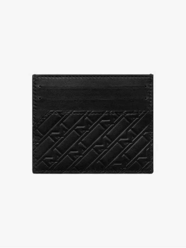 Men's Logo Card Wallet Black - MONTBLANC - BALAAN 3