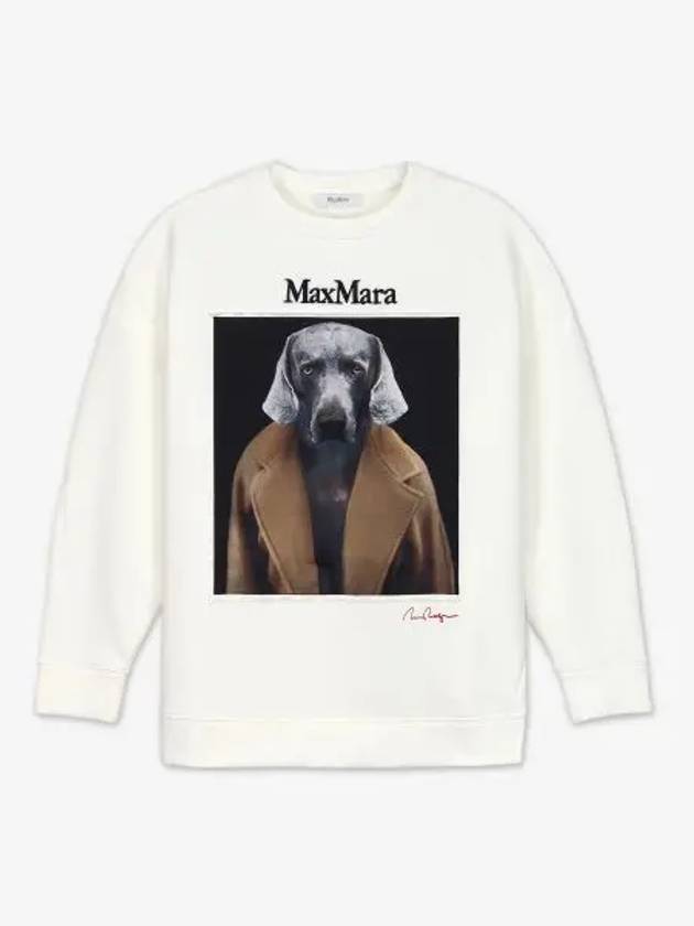 Bacco Sweatshirt White - MAX MARA - BALAAN 2