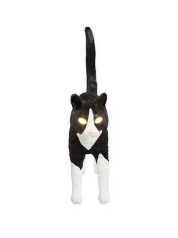 LI blow cat lamp black white - SELETTI - BALAAN 1