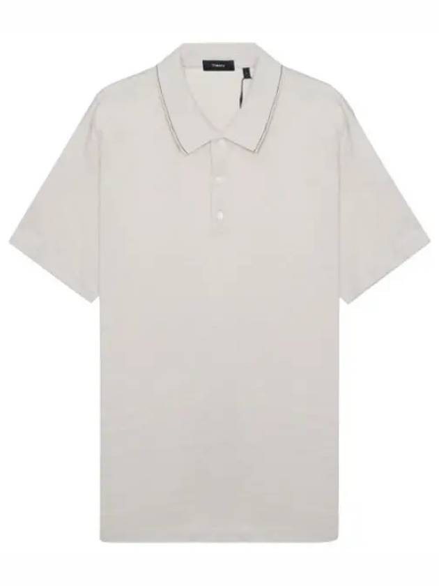 Bron short sleeve picket men s collar tie - THEORY - BALAAN 1