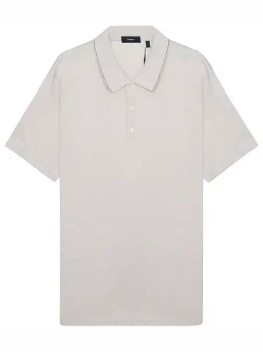 Bron short sleeve picket men s collar tie - THEORY - BALAAN 1