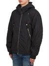 Star Embroidery Hooded Jacket Black - STONE ISLAND - BALAAN 4