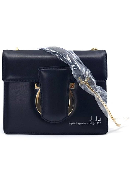 Thalia shoulder bag black 21F893 - SALVATORE FERRAGAMO - BALAAN 1