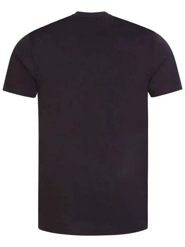 Skull Printing Short Sleeve T-Shirt Black - PAUL SMITH - BALAAN 4