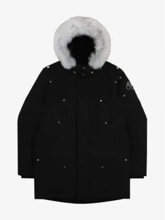 Original Stirling Parka White Fox Fur Black - MOOSE KNUCKLES - BALAAN 2