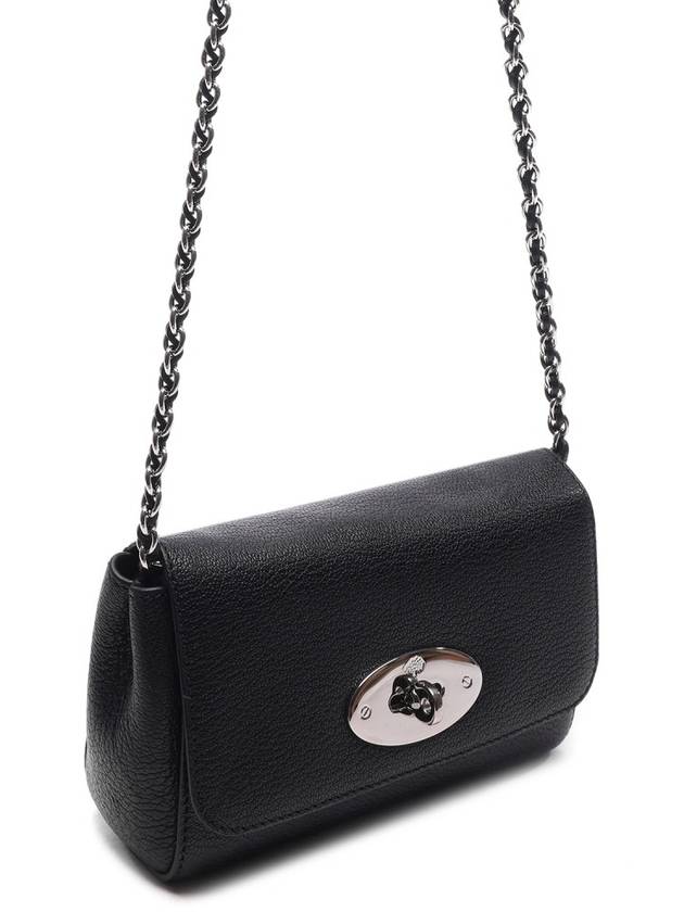 Lily Small Shoulder Bag Black - MULBERRY - BALAAN 4