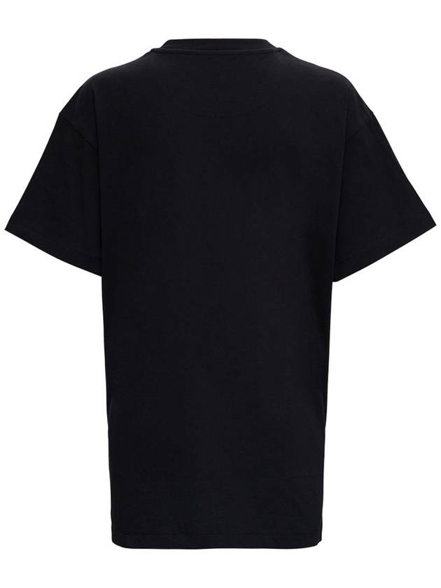 Logo Patch Cotton Short Sleeve T-Shirt 3 Pack Black - JIL SANDER - BALAAN 3