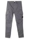 Lens Detail Panel Cargo Straight Pants Grey - CP COMPANY - BALAAN 2