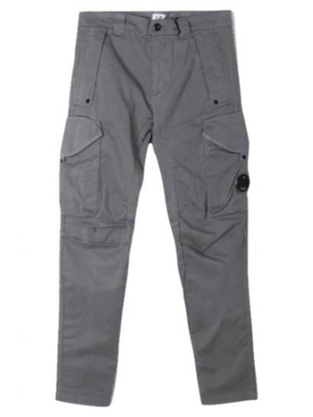 Lens Detail Panel Cargo Straight Pants Grey - CP COMPANY - BALAAN 2