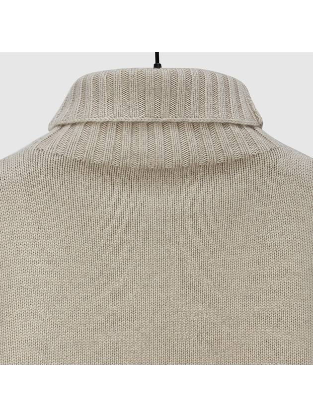 Trout turtleneck wool cashmere sweater TRAU 005 CACHA' CHIARO MXC020be - MAX MARA - BALAAN 4