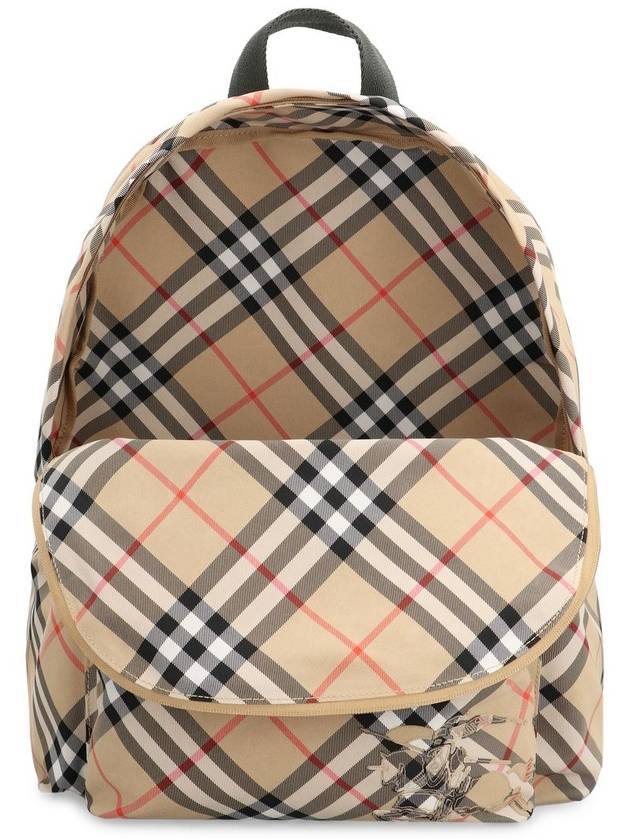 Nova Check Backpack Beige - BURBERRY - BALAAN 5