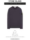 Wappen Patch Crew Neck Sweatshirt Dark Blue - STONE ISLAND - BALAAN 3