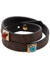 Crown Me Paisley Bracelet Brown - ETRO - BALAAN 10