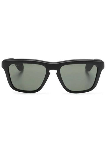 engraved logo square frame sunglasses GG1571S - GUCCI - BALAAN 1