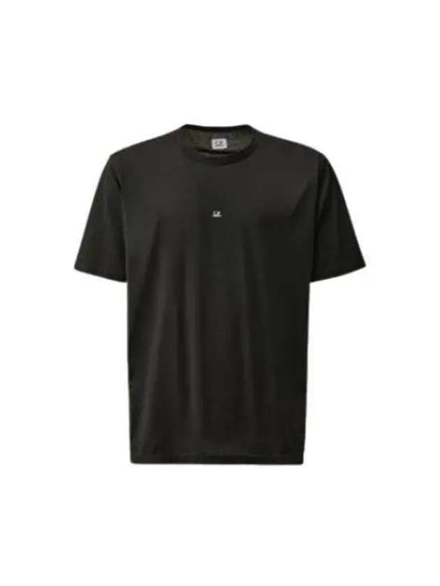 No Gravity Jersey Short Sleeve T-Shirt Black - CP COMPANY - BALAAN 2