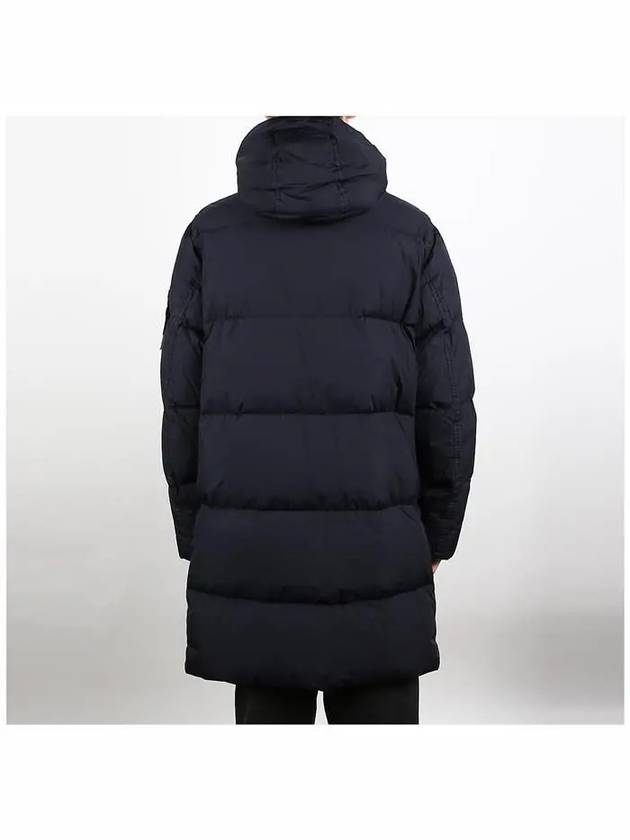 Wappen Patch Crinkle Labs Padding Navy - STONE ISLAND - BALAAN 5