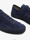 Cambridge Suede Lace-Up Low Top Sneakers Navy - TOM FORD - BALAAN 3