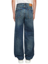 Washed Japanese Denim Jeans Blue - BURBERRY - BALAAN 5