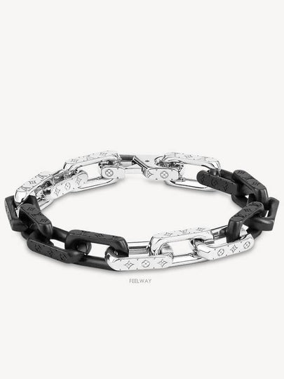 Monogram Chain Bracelet Silver - LOUIS VUITTON - BALAAN 2